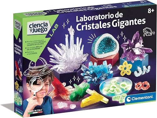 Clementoni Laboratorio de Cristales Gigantes