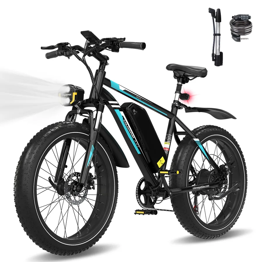 COLORWAY BK15M 26" Fat Tire 720Wh