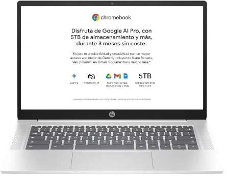 HP Chromebook 14" Intel N100